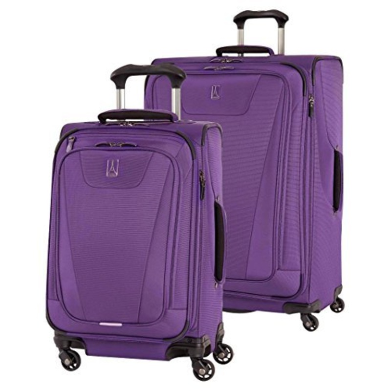 Travelpro Maxlite 4 Expandable Spinner 2 Piece Set (21"/29"), Purple
