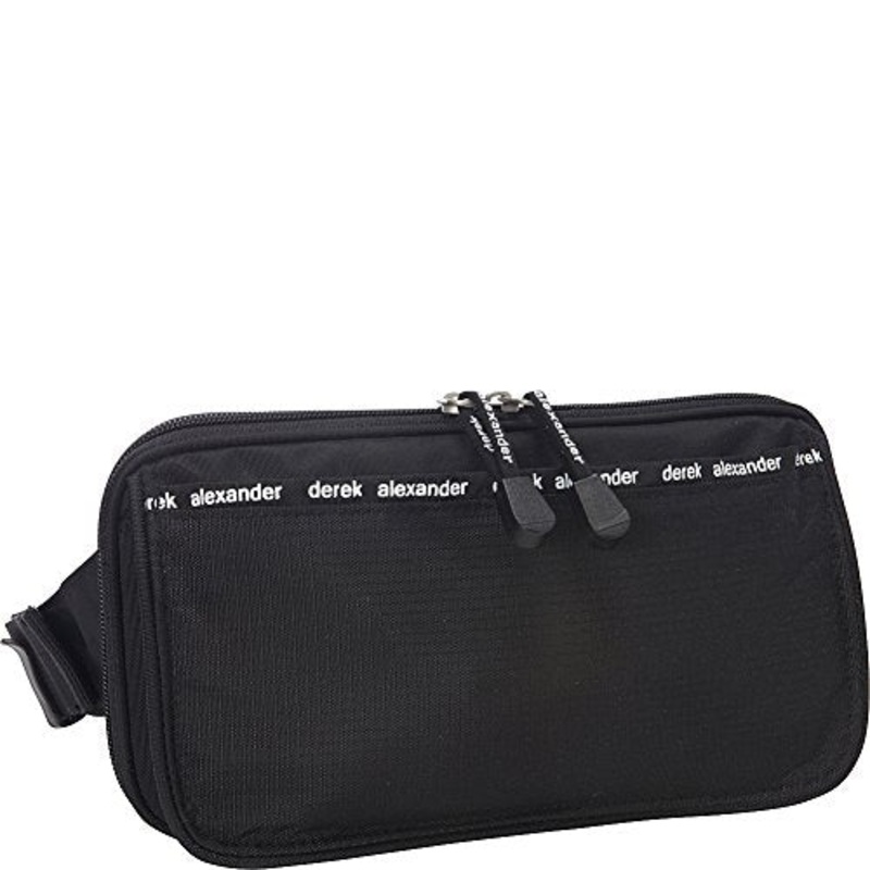 Derek Alexander Travel Waist Bag & Organizer (Black)