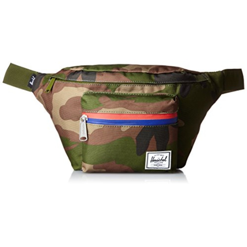 Herschel Seventeen Waist Pack, Woodland Camo/Multi Zip, 3.5L