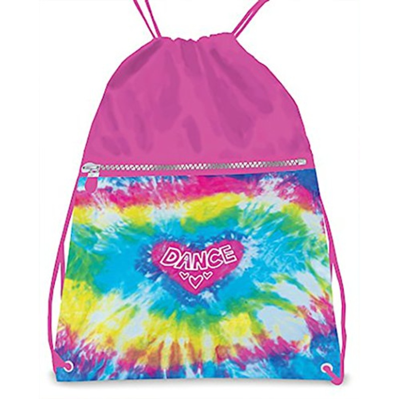Love Tie Dye Drawstring Backpack #B559