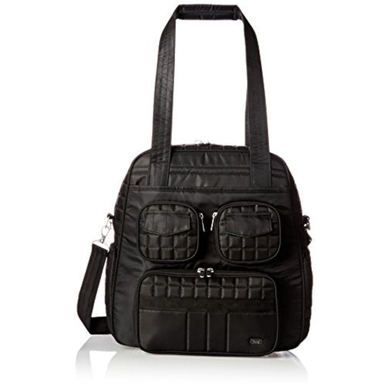 Lug Puddle Jumper Overnight/Gym Bag, Midnight Black