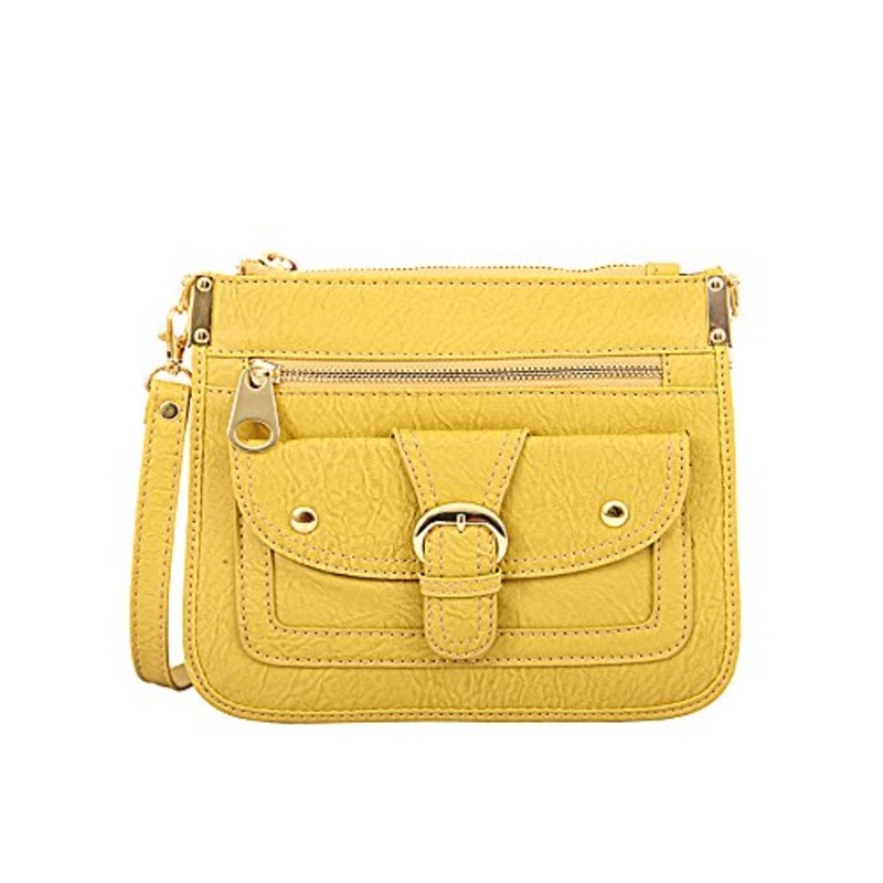 Mellow World Hipster Hb2808 Cross Body Bag, Mustard, One Size