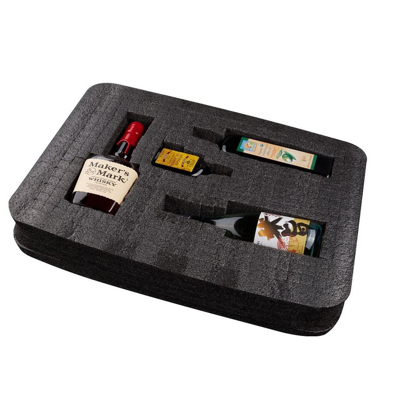 VinGardeValise Wine XL 750ml Insert (One Size, Grey)