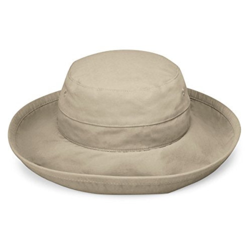 Wallaroo Women'S Casual Traveler Sun Hat - Upf 50+ - Crushable! Camel