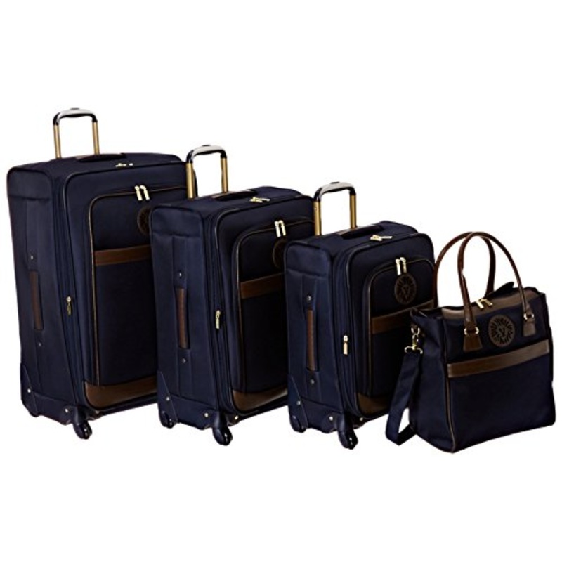 Anne Klein New Port 4 Piece Set, Navy, One Size