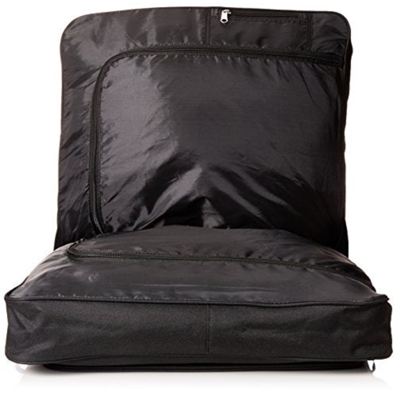 Everest Basic Garment Bag, Black, One Size