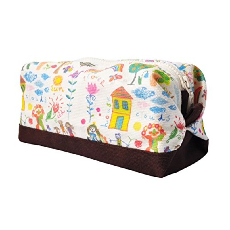 Vietsbay'S Women Seamless Baby 1Print Canvas Toiletry Bag Makeup Cosmetic Pouch