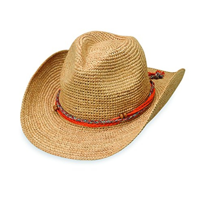 Wallaroo Women'S Catalina Cowboy Sun Hat - Stylish Sun Protection, Natural