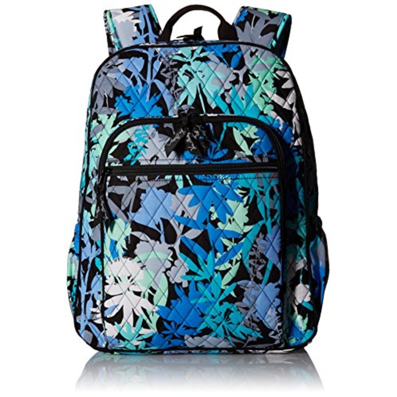 Women'S Campus Tech Backpack, Signature Cotton, Camofloral