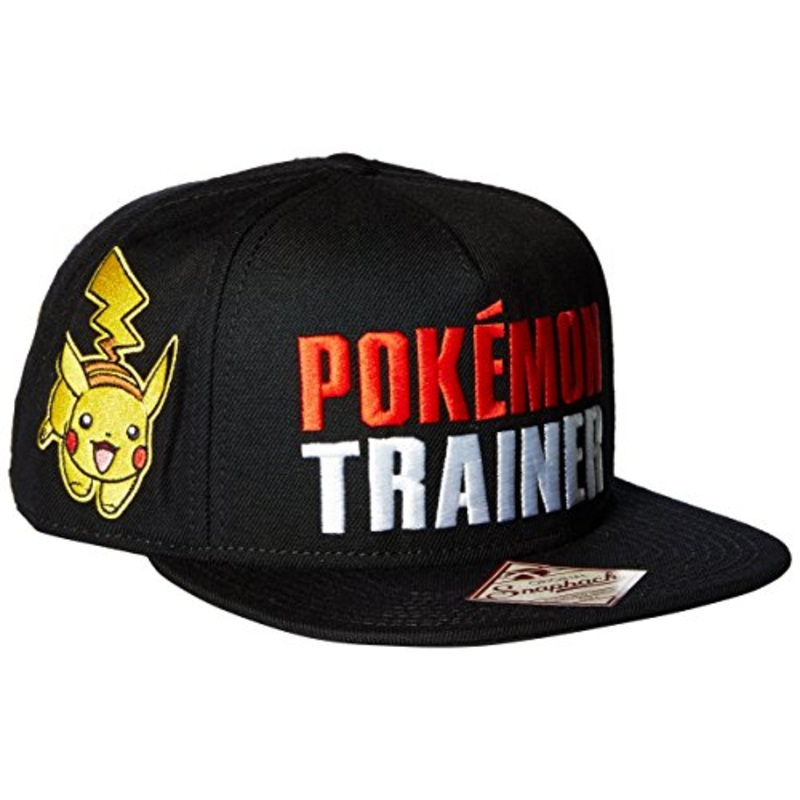Bioworld Pokemon Trainer Color Omni Snapback Baseball Cap