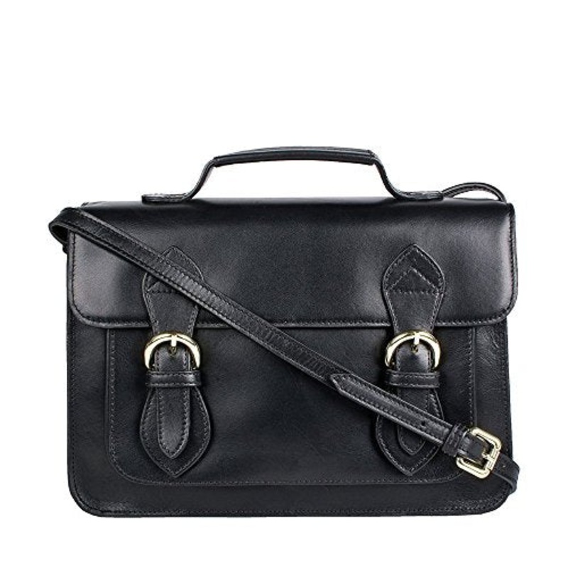 Hidesign Women'S Nadine Leather Cross-Body Bag, Black