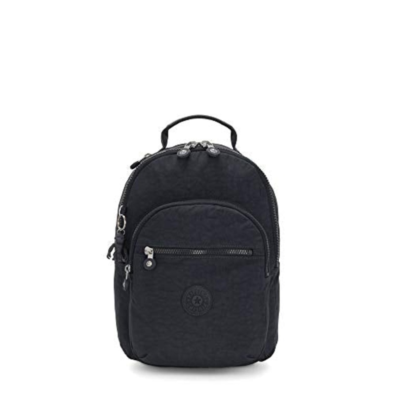 Kipling Women's Seoul Backpack, Blue Bleu, 10"L x 13.75"H 4.5"D