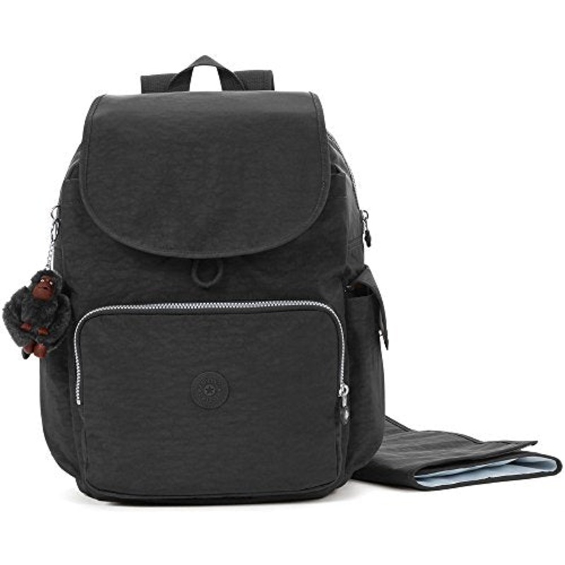 Kipling Women'S Zax Solid Diaper Backpack, Black