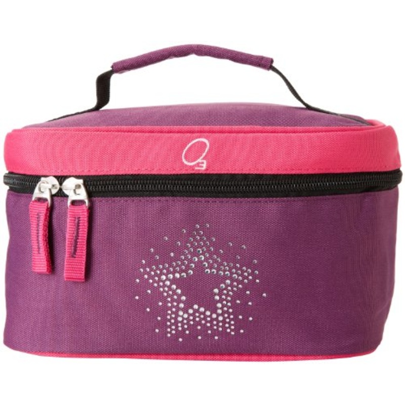 Obersee Kids Toiletry And Accessory Bag, Bling Rhinestone Star