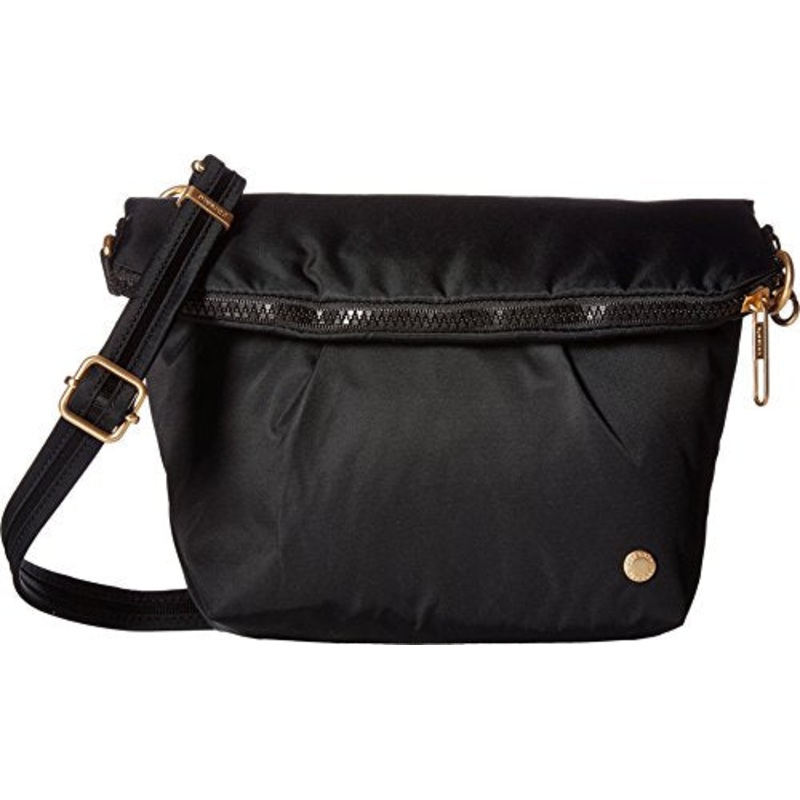 Pacsafe Unisex Citysafe Cx Convertible Crossbody Black Crossbody Bag