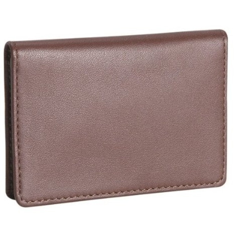 Royce Leather Men'S Business Card Case (One Size, Coco)