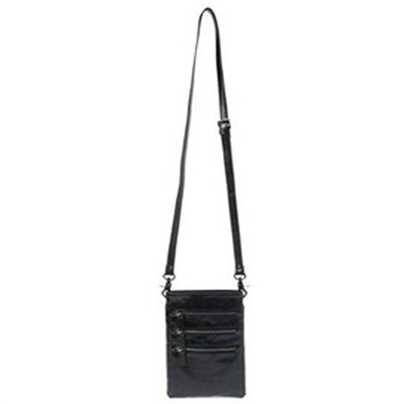 Shiraleah Harper Cross Body Pouch Daypack, Black