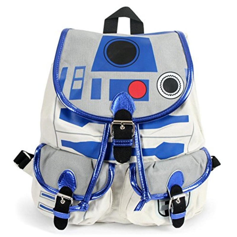 Star Wars R2D2 Knapsack Backpack 14 X 17In