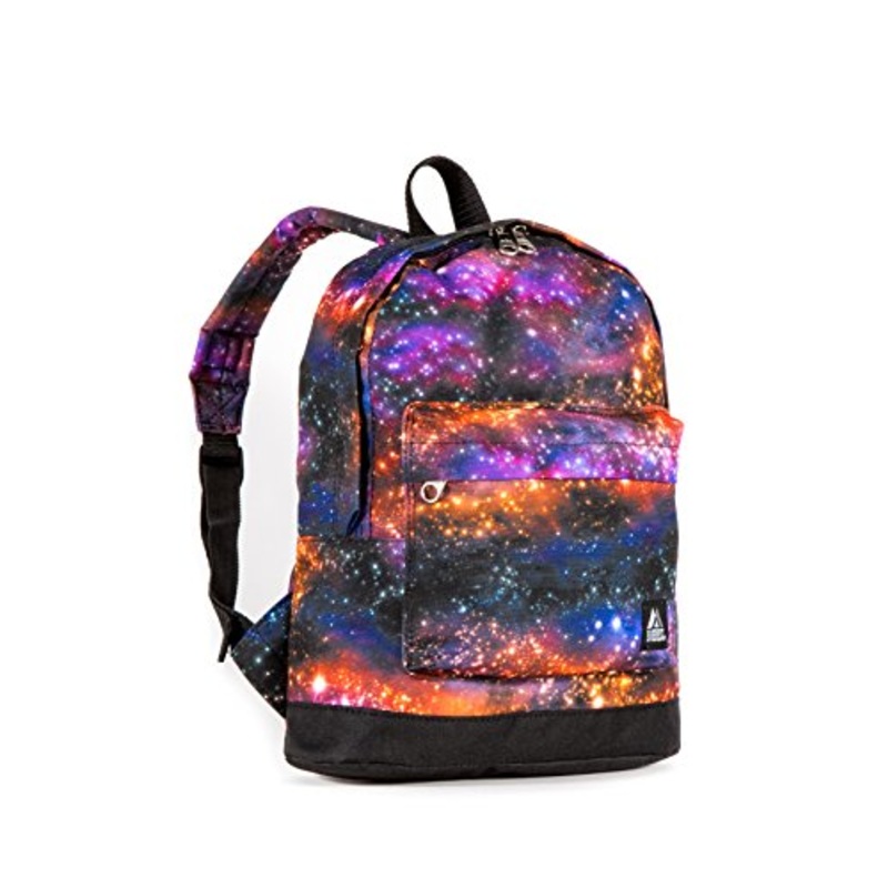 Everest Kids' Junior Pattern Backpack, Galaxy, One Size