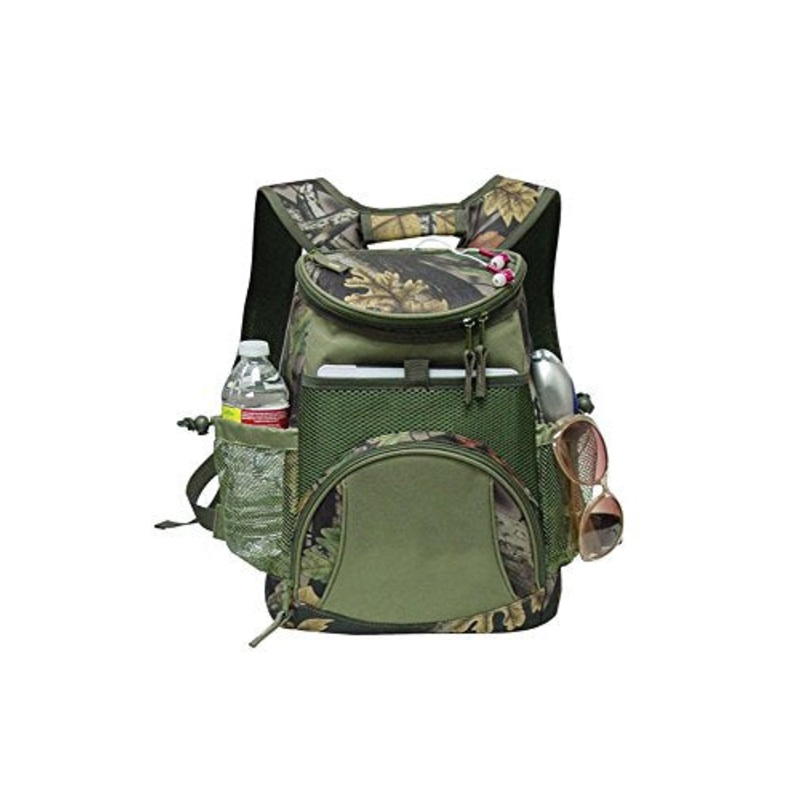 Goodhope Bags G7722 Camo Ipad/Tablet Cooler Backpack, Green