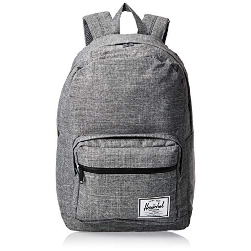 Herschel Pop Quiz Backpack, Raven Crosshatch/Black, Classic 22L