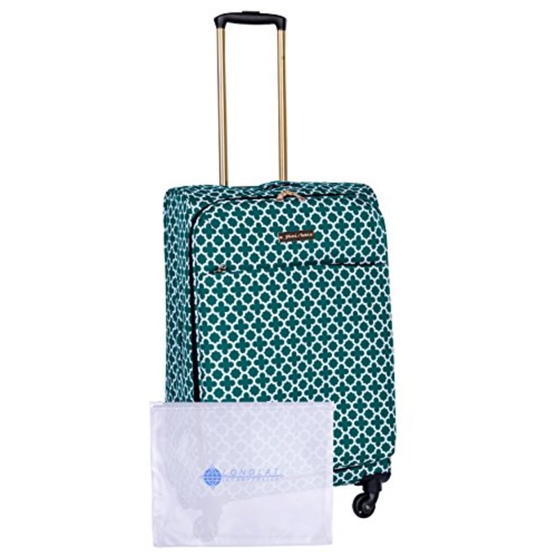 Jenni Chan Medley 2-Piece Set 24" Upright Spinner +311 Bag, Green