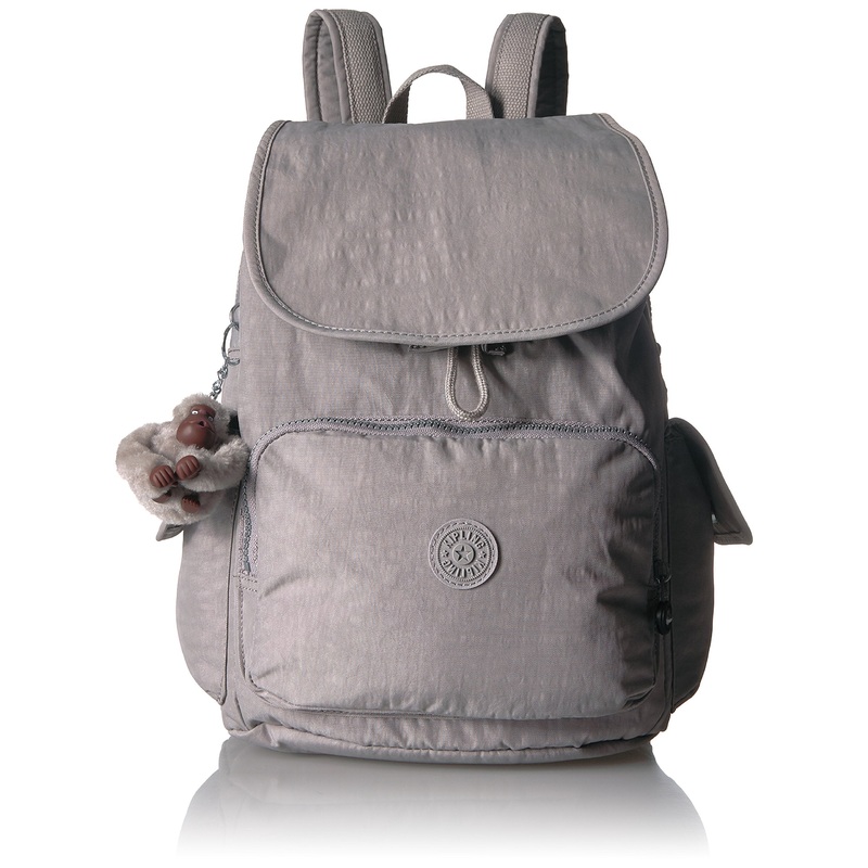 Kipling Women's City Pack Backpack, Slate Grey , One Size