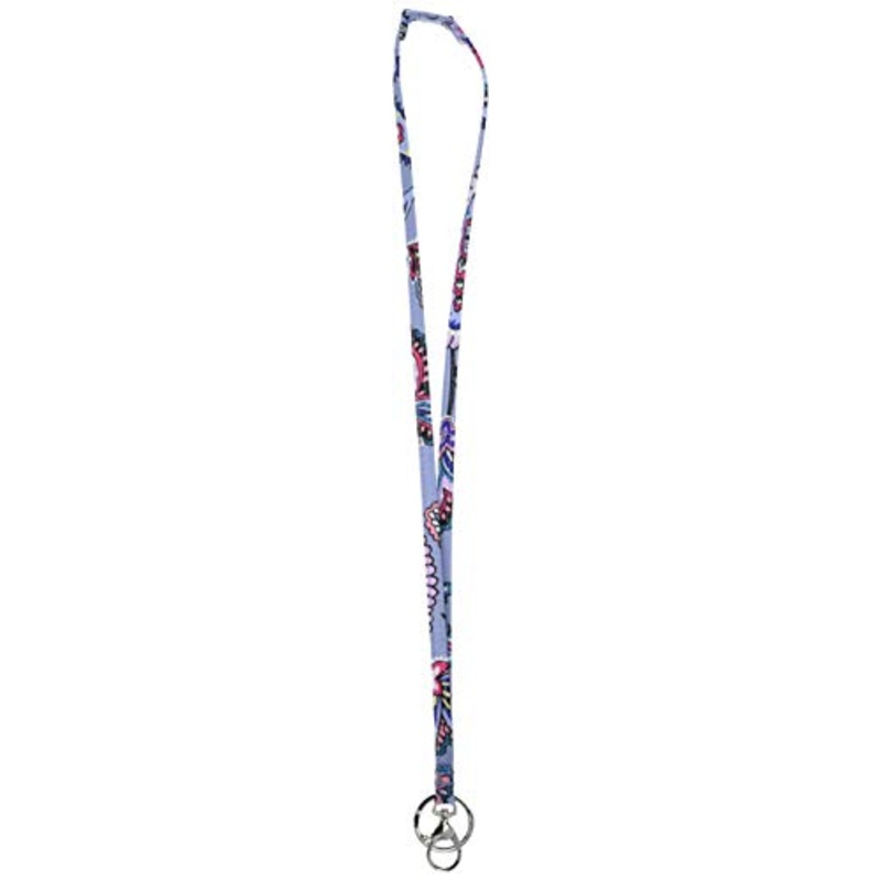 Vera Bradley Iconic Breakaway Lanyard, Signature Cotton, Makani Paisley