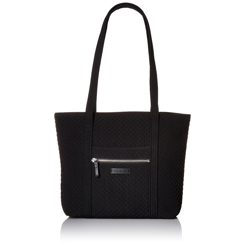 Vera Bradley Iconic Small Tote Vera, Black