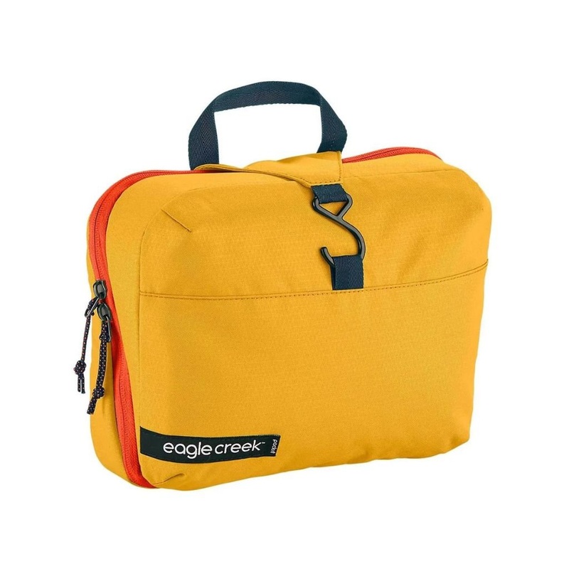 Eagle Creek PACK-IT REVEAL Hanging Toiletry Kit - Sahara Yellow