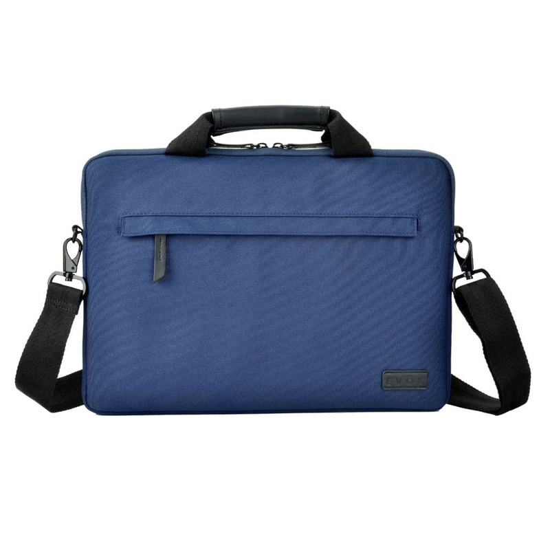 Evol 14.1 Slim Laptop Brief - Recycled Material - Navy