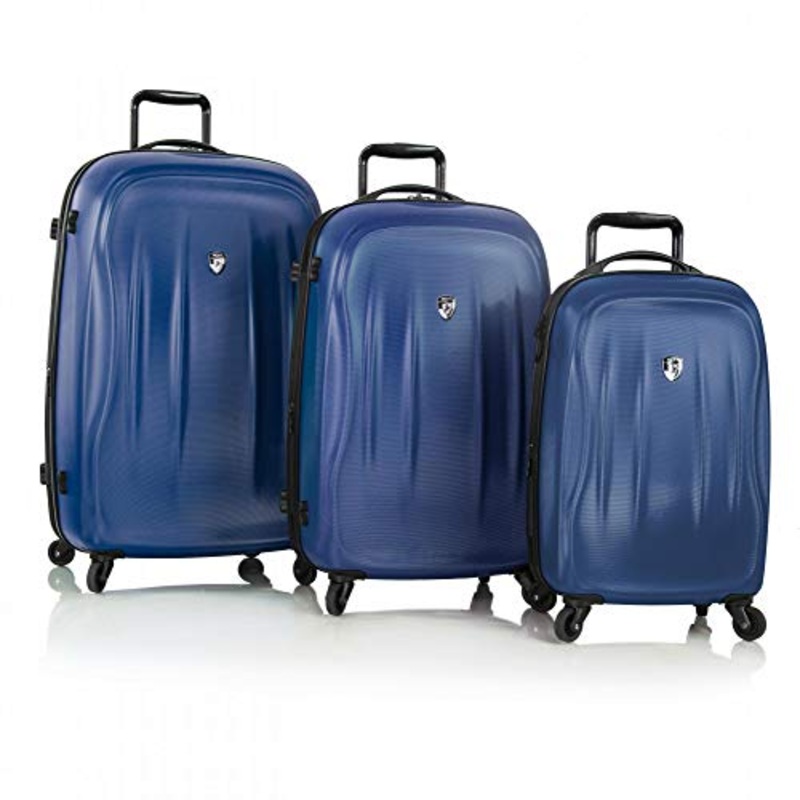 Heys America SuperLite Hardside 3pc Spinner Set (Midnight Blue)