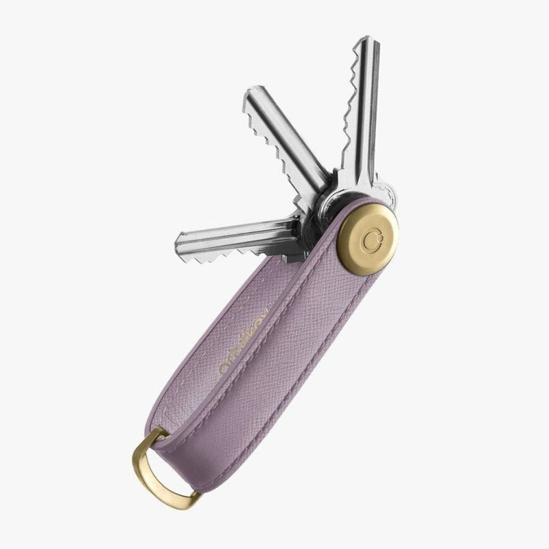 Orbitkey Saffiano Leather 2.0 Key Organiser Lilac