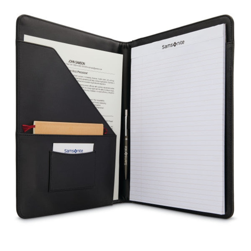 Samsonite Leather Business Accessories Portfolio