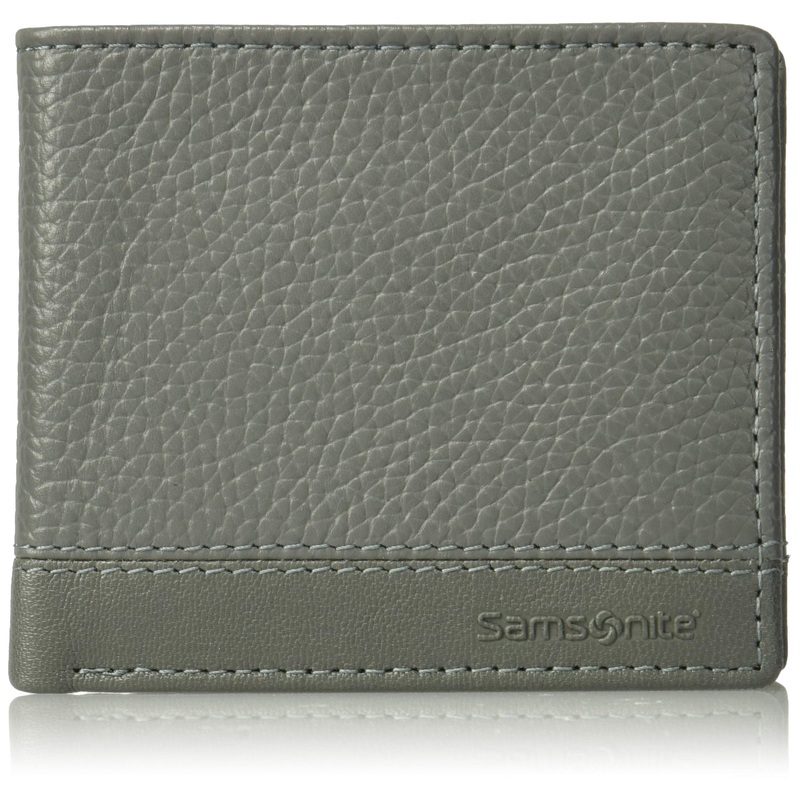 Samsonite Men's Serene Slimfold, Gray, standard