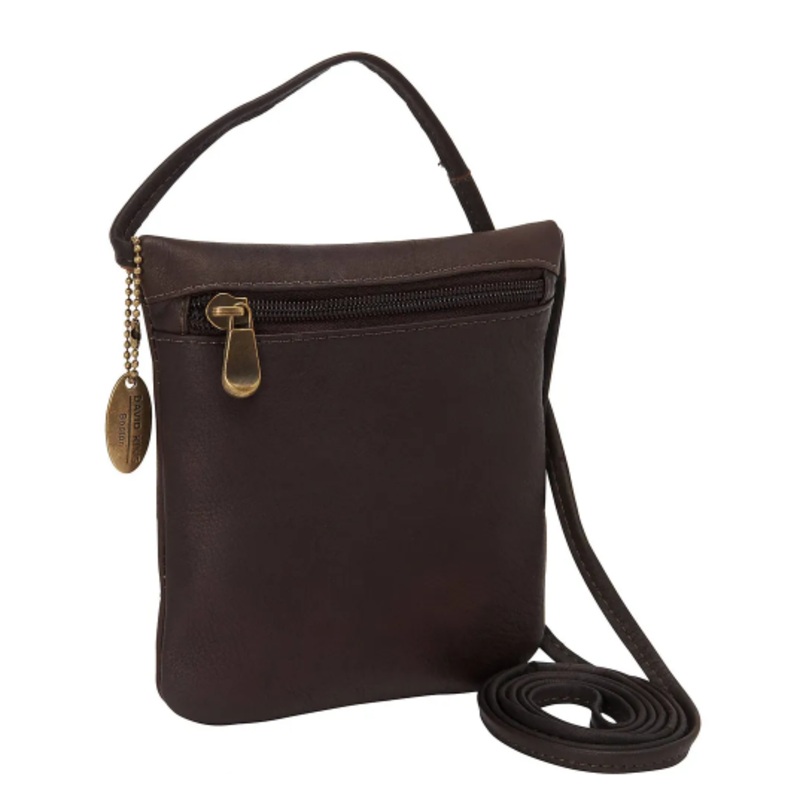 David King & Co. 507 Leather Front Zip Mini Bag