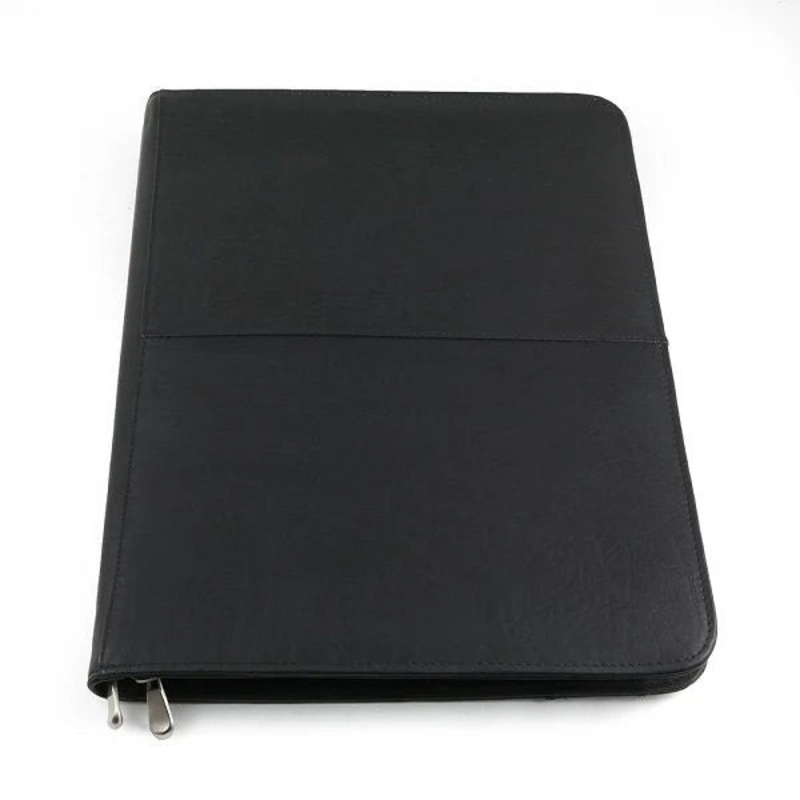 Daytrekr Leather Zipper Padfolio