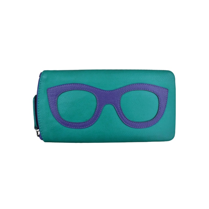 ili New York Eyeglass Leather Case- 6462