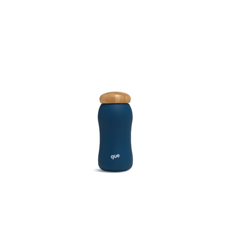 Que Factory - 17oz Insulated Bottle - Midnight Blue