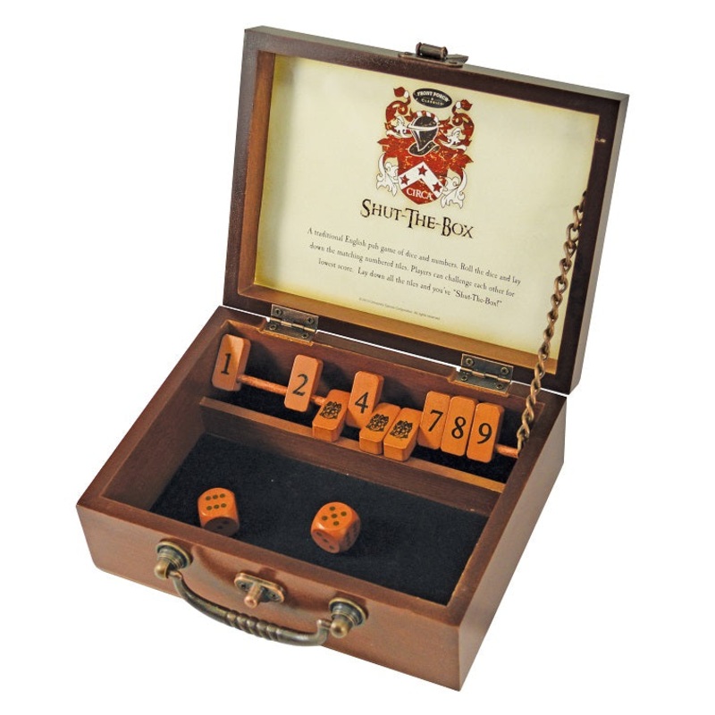University Games Front Porch Classics Circa Shut The Box 53501RC