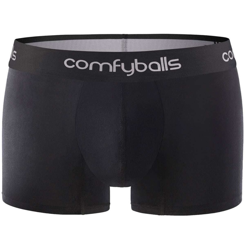 Comfyballs Performance Regular Boxers - Pitch Black