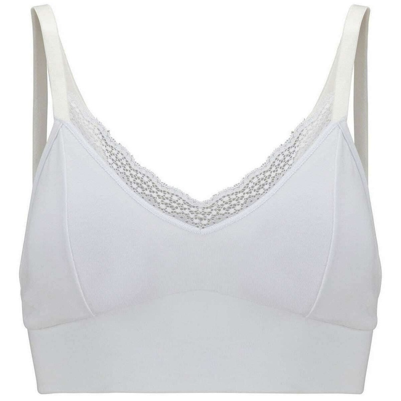 Falke Daily Lace Bra - White