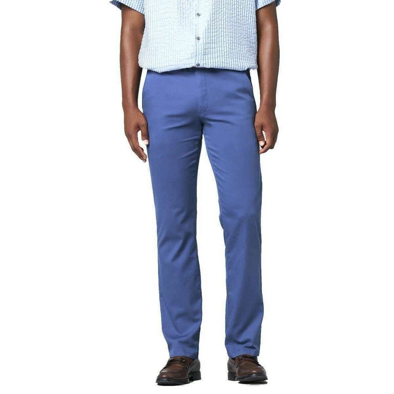Meyer Roma Fine Cotton Texture Chinos - Blue