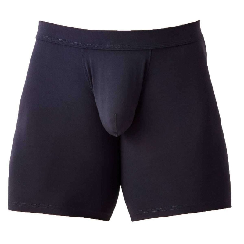 Obviously EliteMan Boxer Brief 6inch Leg  - Charcoal Black