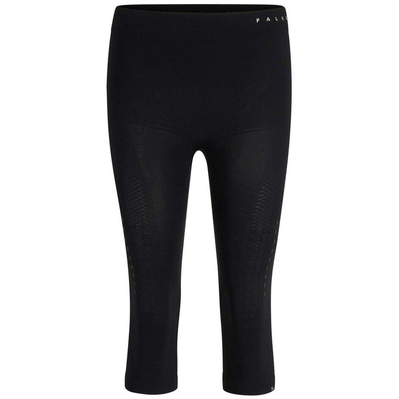 Falke Impulse Running Health 3/4 Tights - Black