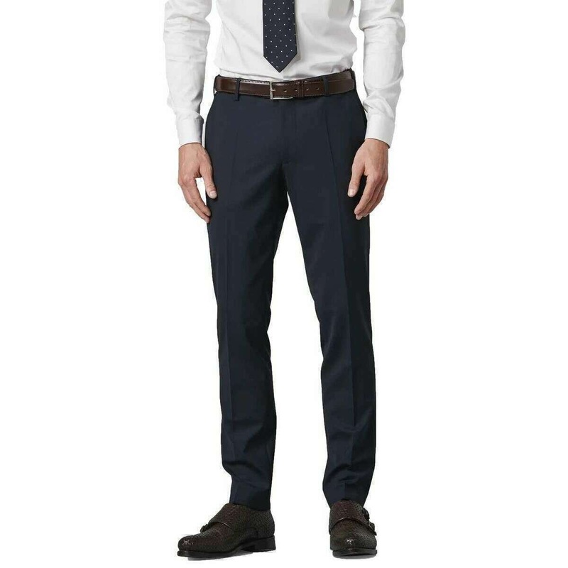 Meyer Oslo Flex Tropical Trousers - Navy
