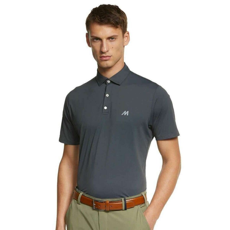 Meyer Tiger Performance Polo - Charcoal Grey
