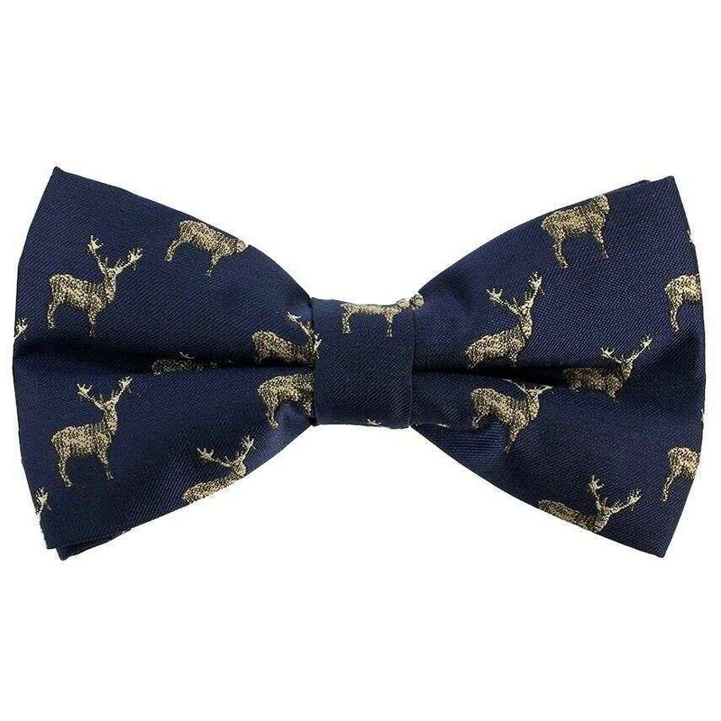 Sophos Stag Bow Tie - Navy