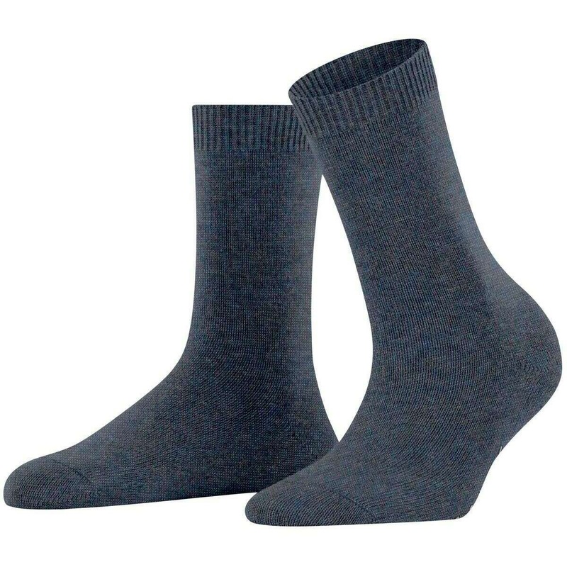 Falke Cosy Wool Socks - Dark Blue Mel