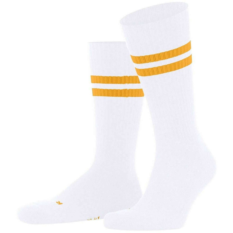 Falke Dynamic Socks - White/Sun Yellow